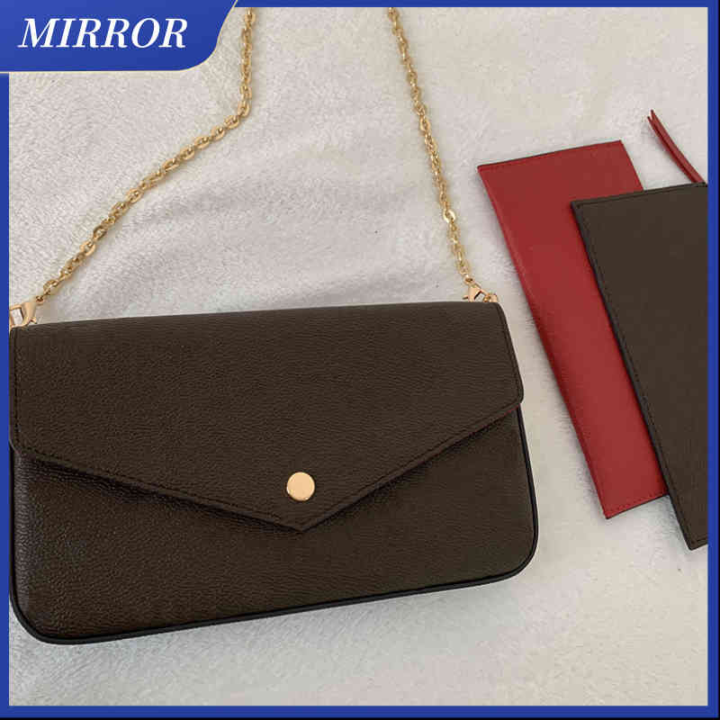 MIRROR TOP Quality Luxury L Leather Chain Bag Wallet Card Bag Shoulder Messenger Purse in Stock, Not sale separately
MIRROR TOP Quality Luxury L Leather Chain Bag Wallet Card Bag Shoulder Messenger Purse in Stock, Not sale separately