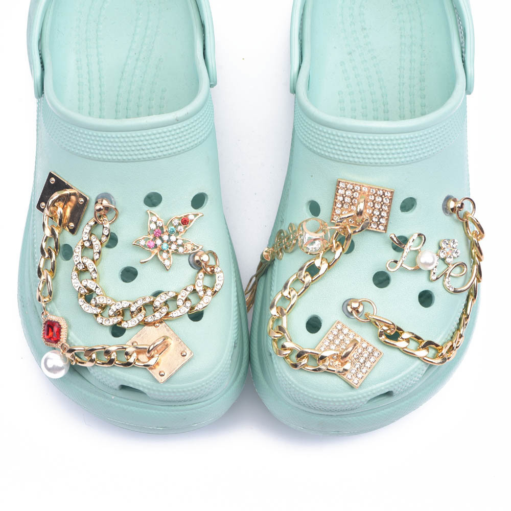 Shoe Parts Accessories Dijes brand shoes and hats design diamond jibz children's gifts metal jewelry free delivery J0520
Shoe Parts Accessories Dijes brand shoes and hats design diamond jibz children's gifts metal jewelry free delivery J0520