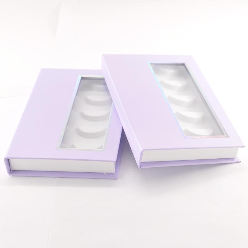 False Eyelashes 10pcs/pack Wholesale 5pairs Of Eyelash Boxes Packaging Box Custom Private Logo Faux Cils Fake Strip Empty Lavender Cases
False Eyelashes 10pcs/pack Wholesale 5pairs Of Eyelash Boxes Packaging Box Custom Private Logo Faux Cils Fake Strip Empty Lavender Cases