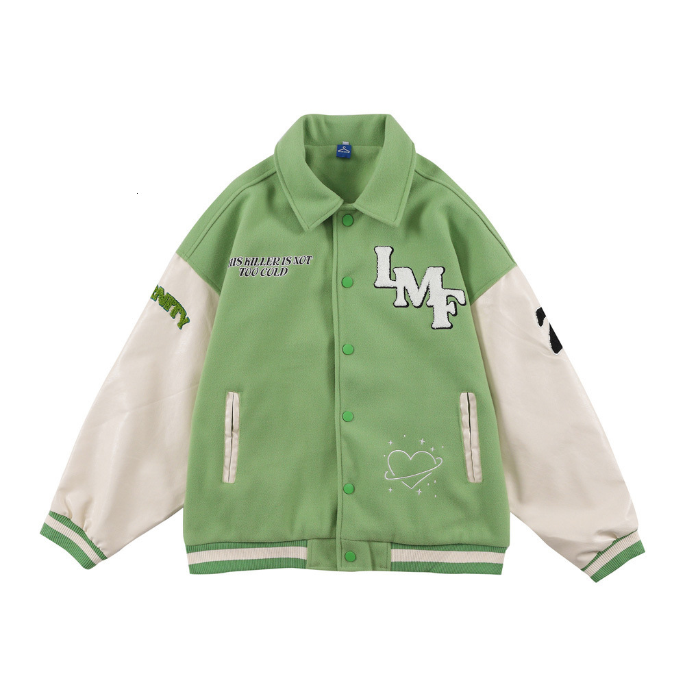 men's jackets homens harajuku beisebol varsity jacket cupido toalha bordado retalhos jaquetas estilo universitário japonês casaco overs, Black;brown
men's jackets homens harajuku beisebol varsity jacket cupido toalha bordado retalhos jaquetas estilo universitário japonês casaco overs, Black;brown