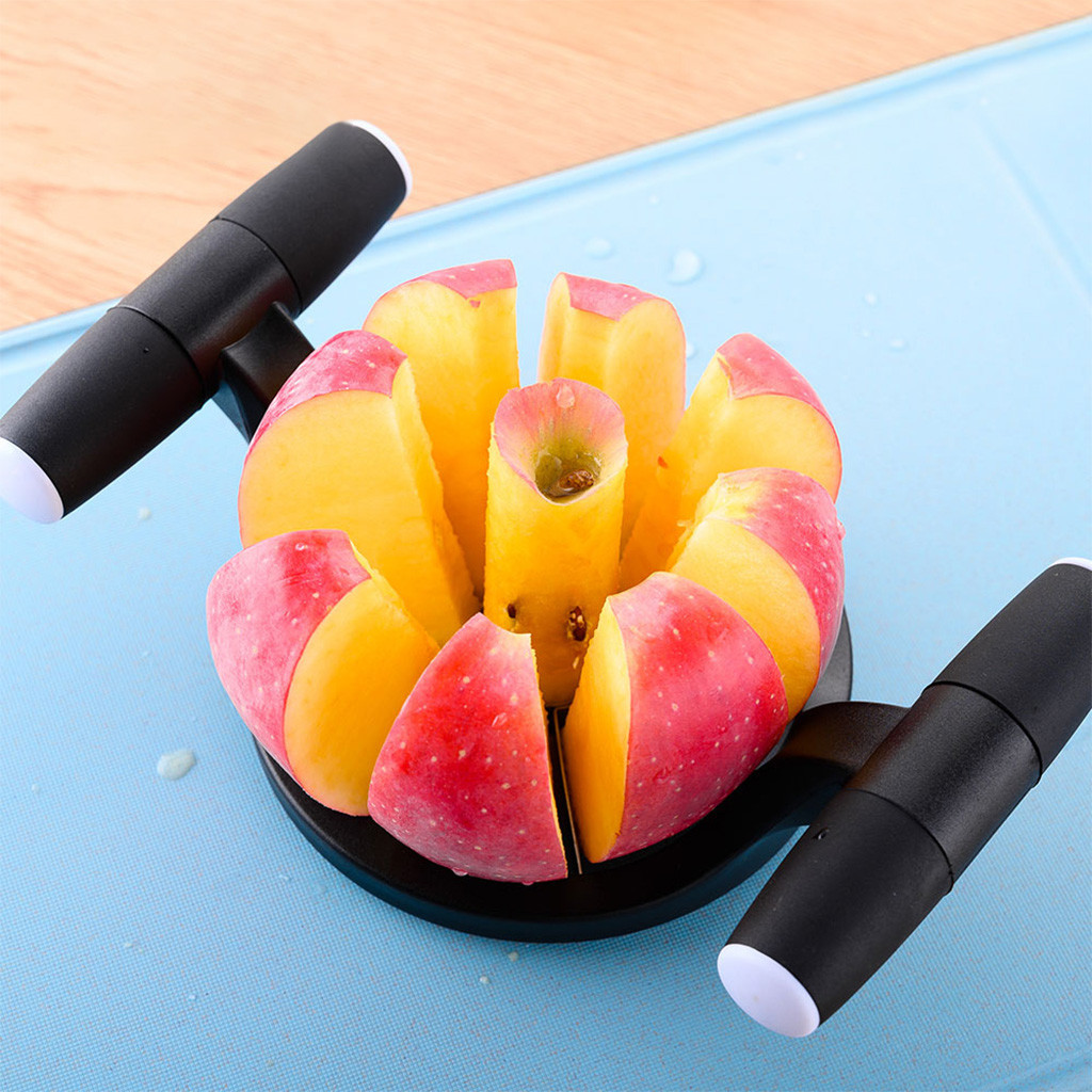 Stainless splitting fruit comfort handle multifunctional fruit cutter for apple peeler kitchen accessories