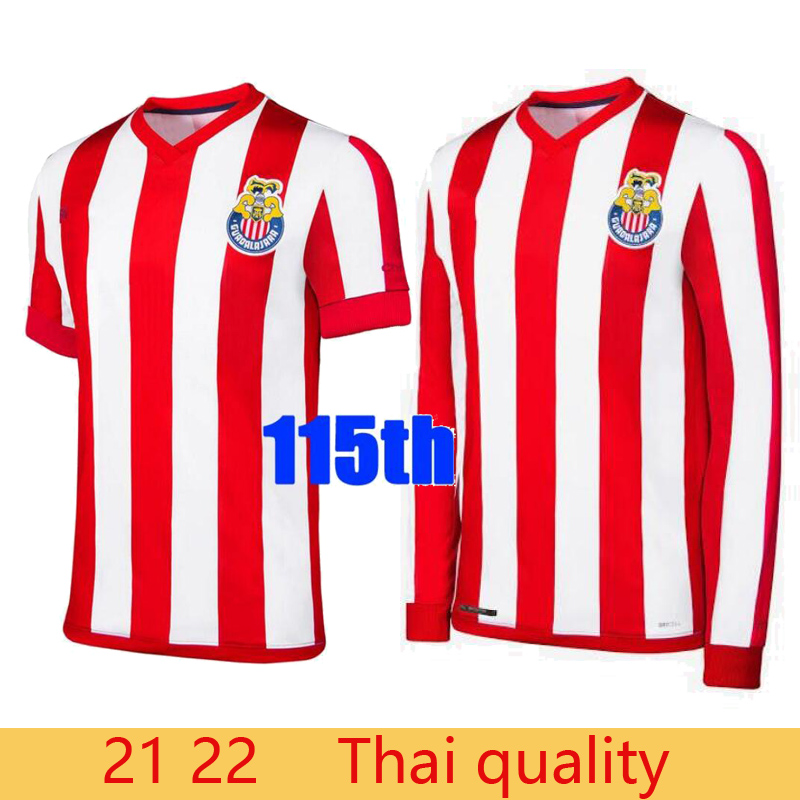 Thai quality 2021 2022 Chivas soccer jerseys 115th anniversary 21 22 liga mx Guadalajara Home away BRIZUELA 115 year football shirt Men uniforms
Thai quality 2021 2022 Chivas soccer jerseys 115th anniversary 21 22 liga mx Guadalajara Home away BRIZUELA 115 year football shirt Men uniforms