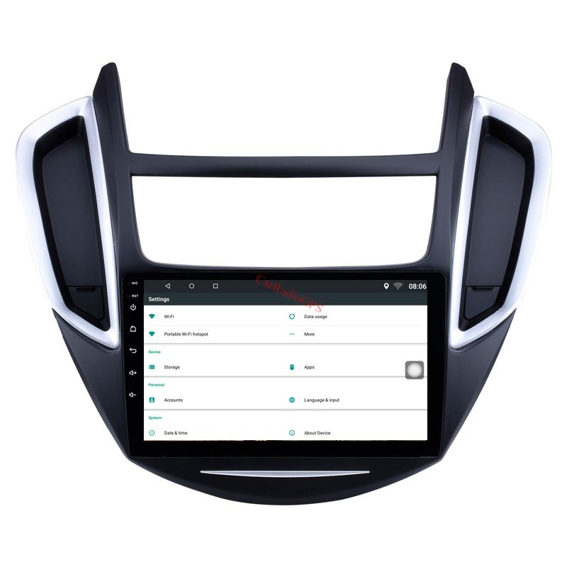 Android 10 car dvd GPS Navigation Radio Player for Chevy Chevrolet Trax 2014-2016 support Steering Wheel Control 9 inch HD Touchscreen