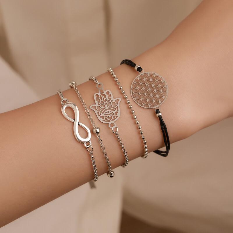 Link, Chain Fashion Kpop Hollow Flowers Rhinestone Buttons Charms For Love Heart Br Palm Bracelets Women Jewelry Numberletter Braclets
Link, Chain Fashion Kpop Hollow Flowers Rhinestone Buttons Charms For Love Heart Br Palm Bracelets Women Jewelry Numberletter Braclets