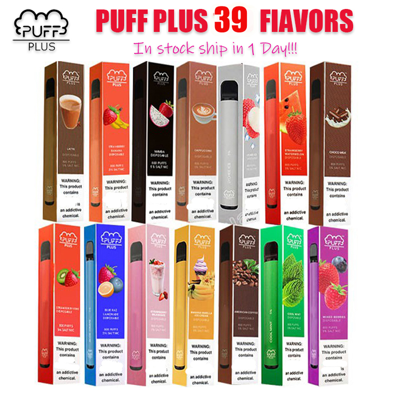 PUFF PLUS Disposable Pod Device Kit E-cigarettes 800 Puffs 550mAh Battery 3.2mL Prefilled Cartridge Vape Stick Pen 39+ Flavors
PUFF PLUS Disposable Pod Device Kit E-cigarettes 800 Puffs 550mAh Battery 3.2mL Prefilled Cartridge Vape Stick Pen 39+ Flavors