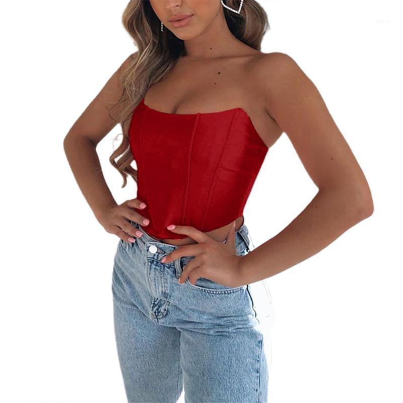 Bustiers & Corsets Women Sexy Off Shoulder Vertical Bar Webbing Boned Tube Style Tops Curve Corset Tight Slim Crop Top
Bustiers & Corsets Women Sexy Off Shoulder Vertical Bar Webbing Boned Tube Style Tops Curve Corset Tight Slim Crop Top