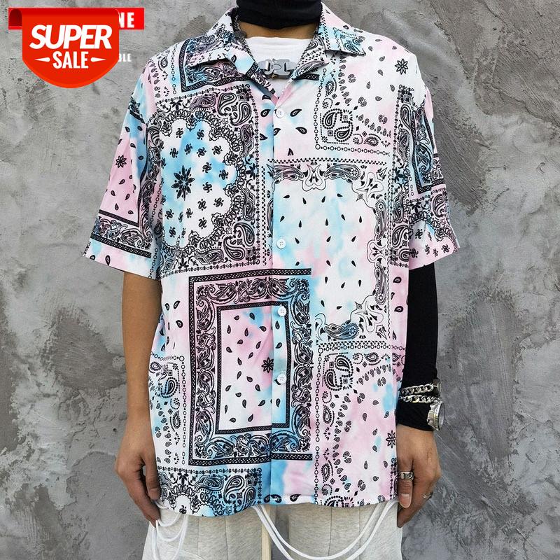 TKPA street cashew flower tie-dye short-sleeved shirt male hip-hop loose lazy wind for men and women #cO4N, White;black
TKPA street cashew flower tie-dye short-sleeved shirt male hip-hop loose lazy wind for men and women #cO4N, White;black