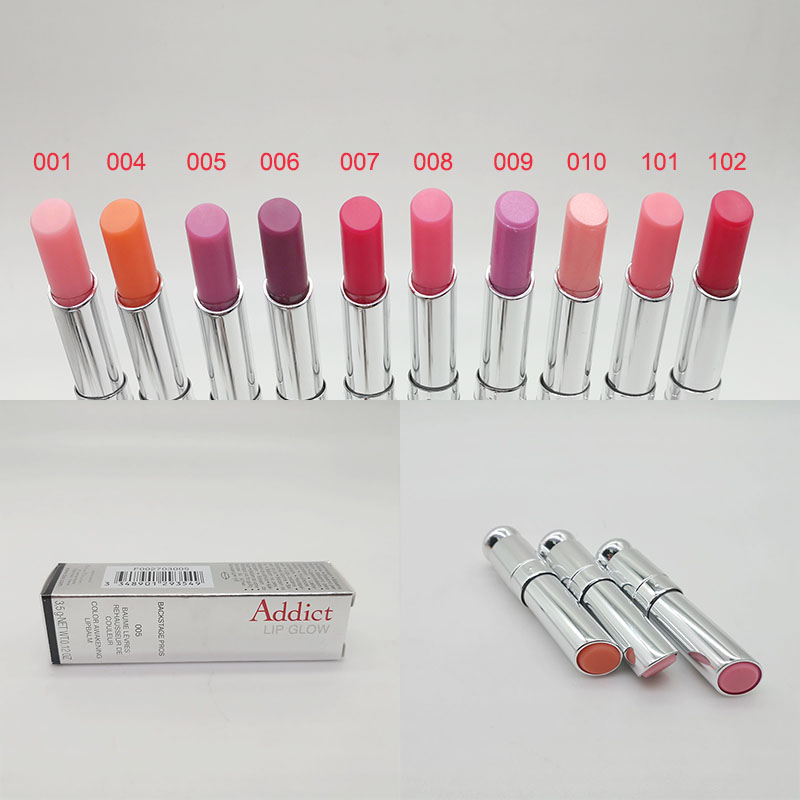 10 Colors Lip Glow Backstage Pros Lipstick Pink 001 Coral 004 Full size Aluminum Tube 3.5g NET WT 0.12OZ
10 Colors Lip Glow Backstage Pros Lipstick Pink 001 Coral 004 Full size Aluminum Tube 3.5g NET WT 0.12OZ