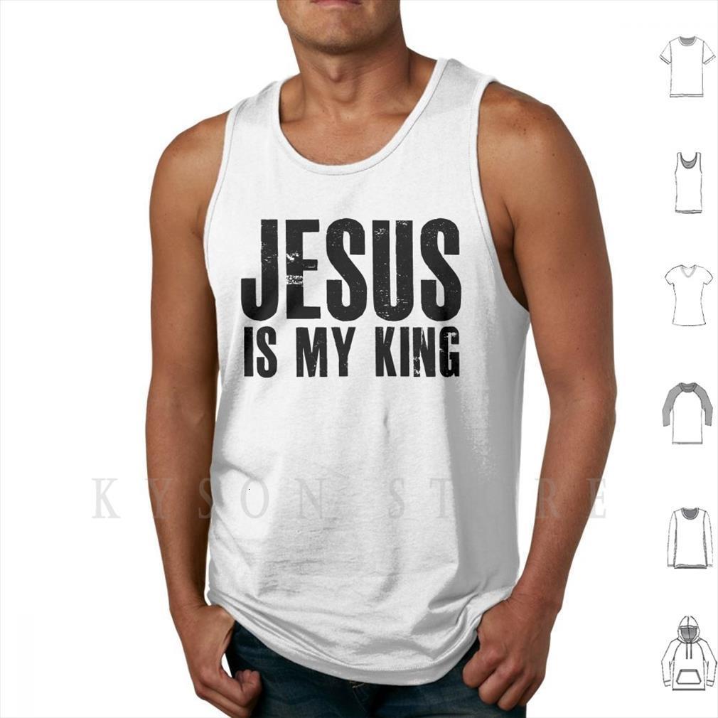 jesus is my king tank vest sleeveless bible christ christian christianity god, White;black
jesus is my king tank vest sleeveless bible christ christian christianity god, White;black