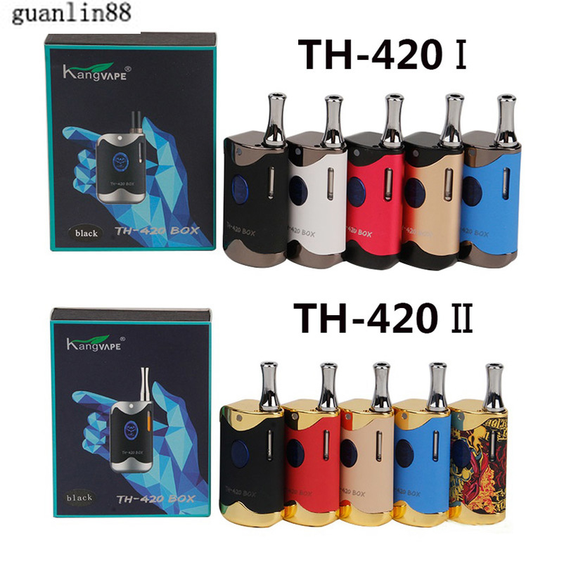 Original Kangvape TH-420 II Starter Kits 650mAh TH420 2 Battery Box Mod 0.5ml K1 Ceramic Thick Oil Cartridge Tank Kit 100% Authentic
Original Kangvape TH-420 II Starter Kits 650mAh TH420 2 Battery Box Mod 0.5ml K1 Ceramic Thick Oil Cartridge Tank Kit 100% Authentic