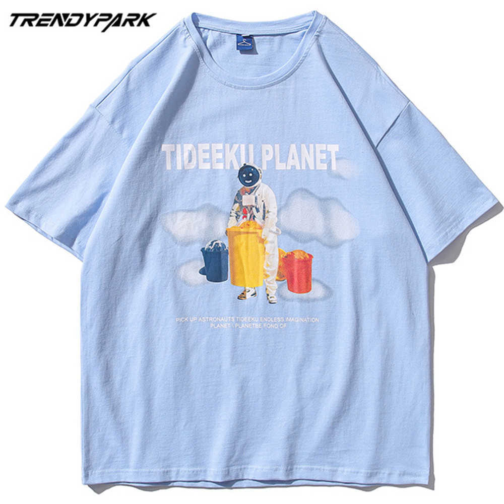 Men's T-shirt Summer Short Sleeve Funny Printing Tee Hip Hop Oversized Cotton Casual Harajuku Streetwear Top Tshirts Clothing 210601