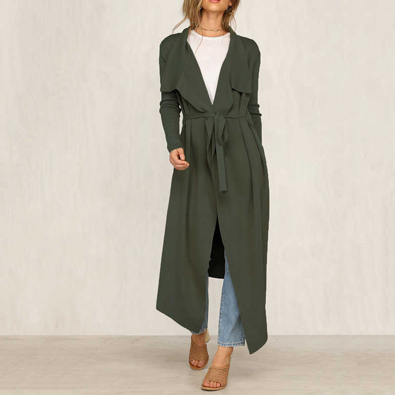 Simple Classic Long Trench Coat Korean Loose Full Sleeve Female Cardigans Windbreaker Plus SizeW222 210526
Simple Classic Long Trench Coat Korean Loose Full Sleeve Female Cardigans Windbreaker Plus SizeW222 210526