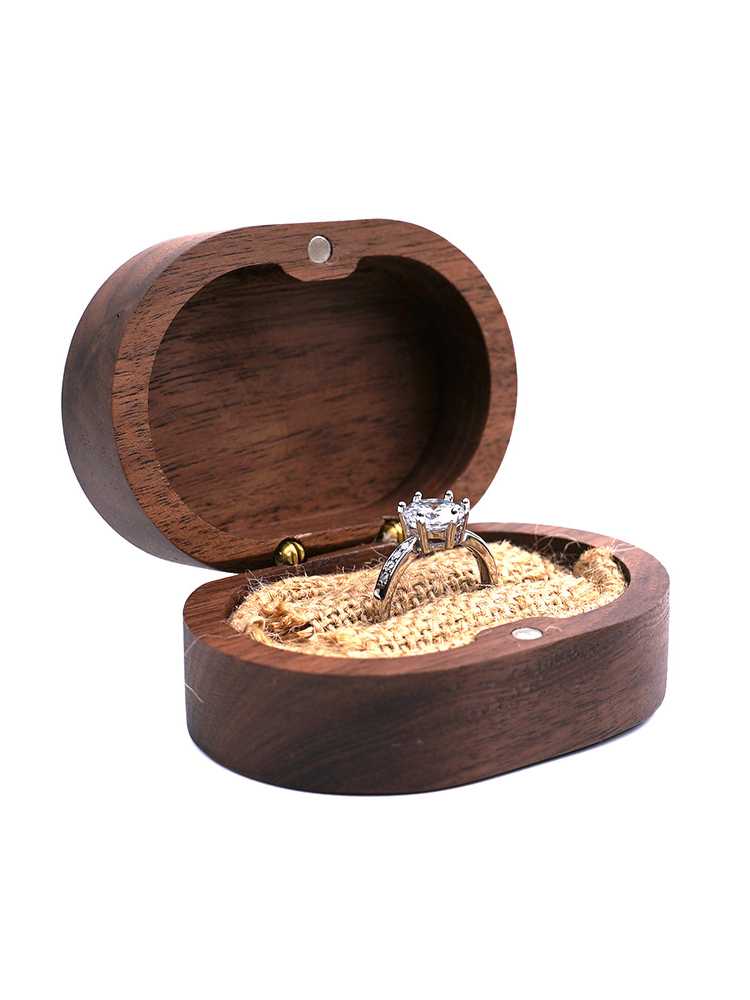 Jewelry Pouches, Bags Rustic Walnut Ring Box Wedding Wood Case For Proposal Engagement Holder With Burlap Inside Organizer Gift
Jewelry Pouches, Bags Rustic Walnut Ring Box Wedding Wood Case For Proposal Engagement Holder With Burlap Inside Organizer Gift