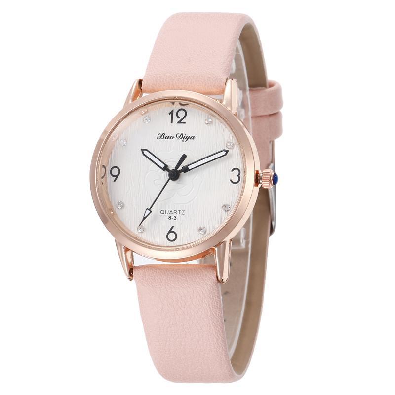 Wristwatches Korean Version Fashion Women Quartz Watches Simple Digital Luxury Top Brand Female Wrist Watch Vintage Leather Relogio Feminino, Red
Wristwatches Korean Version Fashion Women Quartz Watches Simple Digital Luxury Top Brand Female Wrist Watch Vintage Leather Relogio Feminino, Red