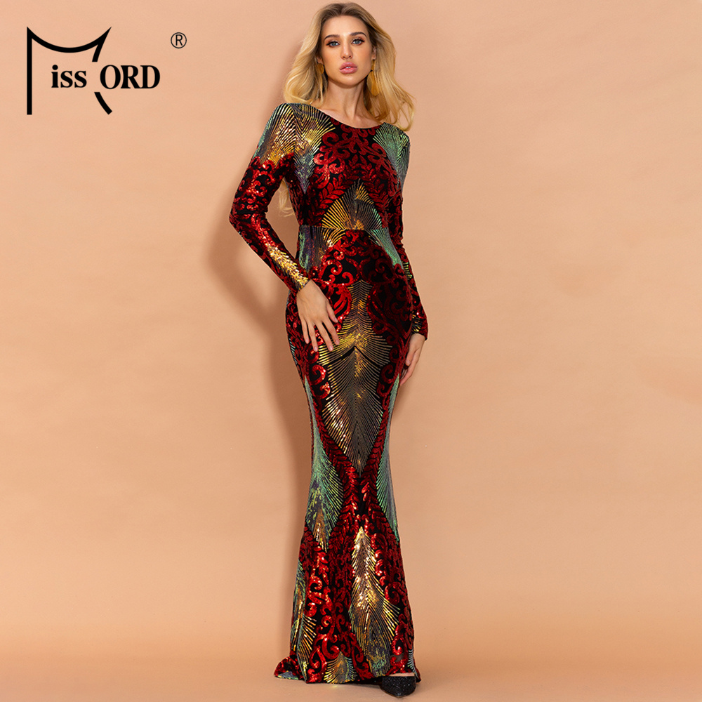 2021missord 2021 women o neck long sleeve backless sequin dresses female elegant multi autumn winter maxi dress robes ft19747, Black;gray
2021missord 2021 women o neck long sleeve backless sequin dresses female elegant multi autumn winter maxi dress robes ft19747, Black;gray