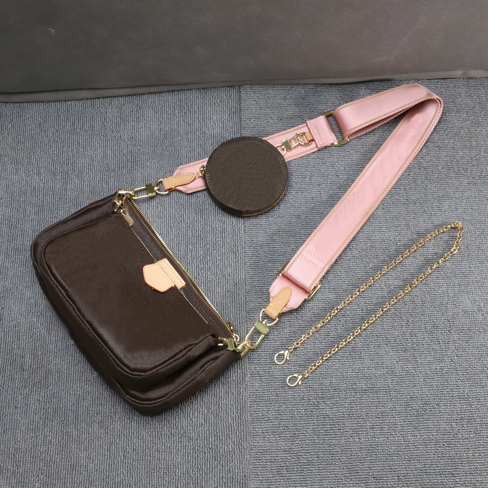 Luxury Fashion bag Multi Pochette Accessoires Purses Women Favorite Mini 3pcs set Combination Crossbody Shoulder Bags
Luxury Fashion bag Multi Pochette Accessoires Purses Women Favorite Mini 3pcs set Combination Crossbody Shoulder Bags
