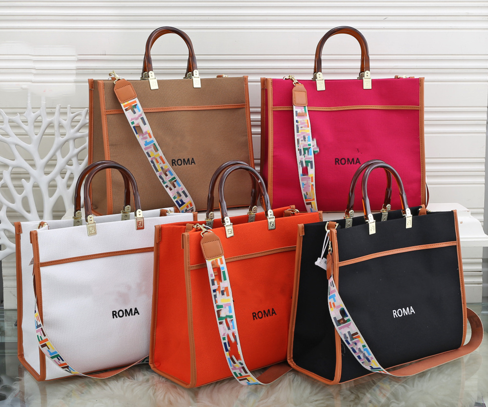 women tote ff bags designer shoulder fd handbag lady canvas material large capacity, Fuchsia
women tote ff bags designer shoulder fd handbag lady canvas material large capacity, Fuchsia