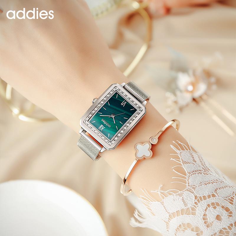 Wristwatches ADDIES Watch Women Stainless Steel Analog Quartz Wristwatch Fashion Luxury Ladies Golden Rose Gold Clock Women's, Silver
Wristwatches ADDIES Watch Women Stainless Steel Analog Quartz Wristwatch Fashion Luxury Ladies Golden Rose Gold Clock Women's, Silver