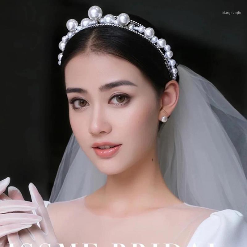 Ladies Pearl Bridal Headband Crystal Rhinestone Headdress Queen Princess Crown Party Wedding Fashion Accessories Hair Clips & Barrettes, Golden;silver
Ladies Pearl Bridal Headband Crystal Rhinestone Headdress Queen Princess Crown Party Wedding Fashion Accessories Hair Clips & Barrettes, Golden;silver