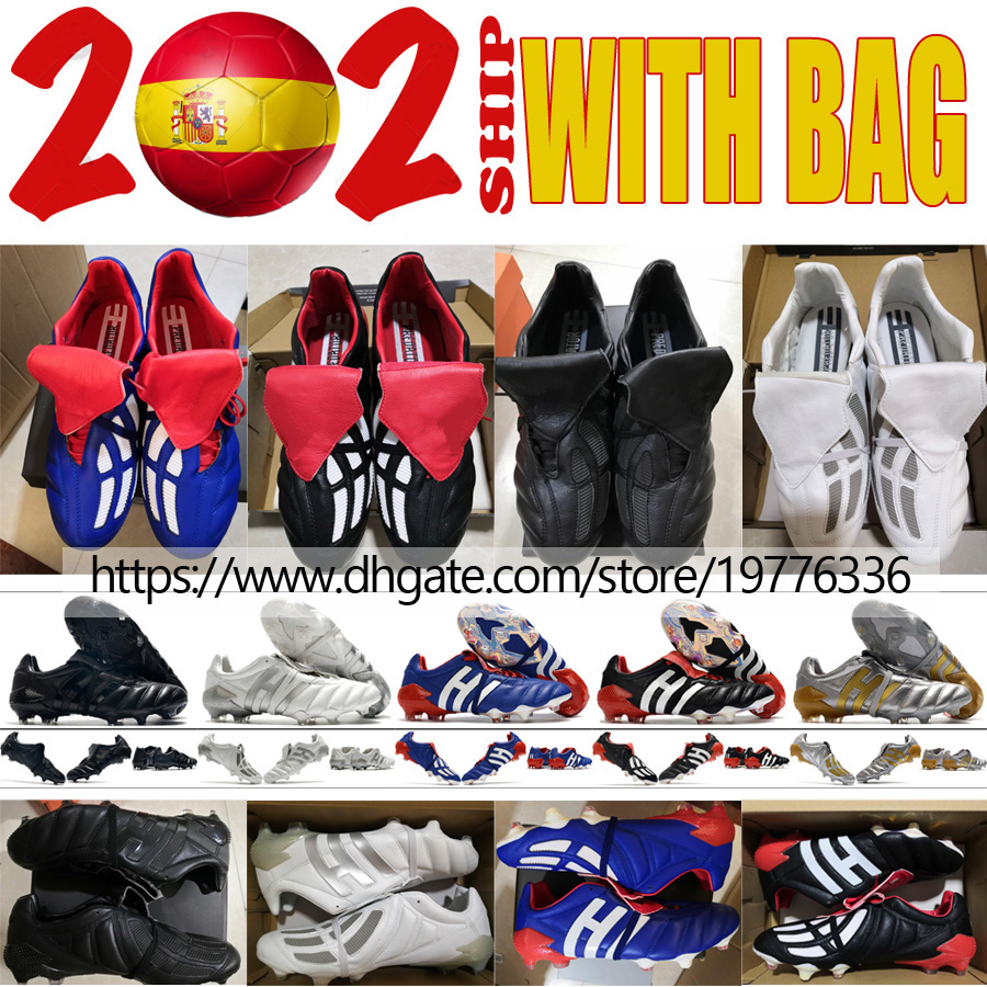Mens Boots Predator Mutator 20 Mania FG Soccer Cleats Outdoor Trainers Soft Leather Football Shoes Comfortable Footwear Plating Sole botas de futbol Size UK6-11, Shoes original box
Mens Boots Predator Mutator 20 Mania FG Soccer Cleats Outdoor Trainers Soft Leather Football Shoes Comfortable Footwear Plating Sole botas de futbol Size UK6-11, Shoes original box