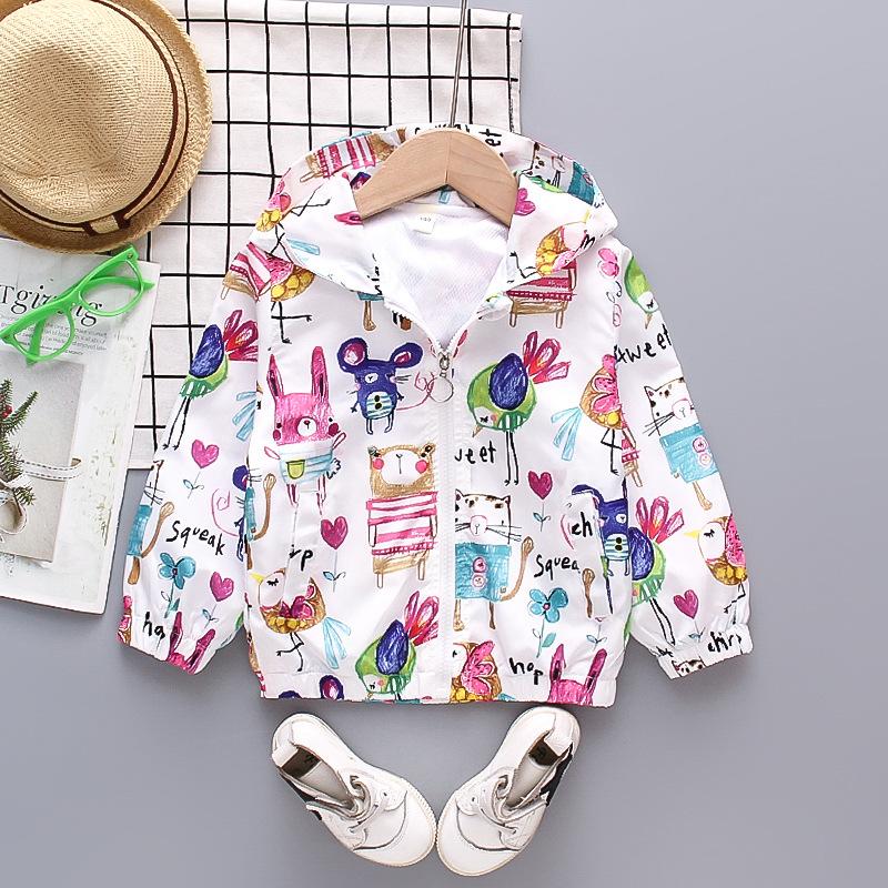 Jackets Fall Spring Cute Girls Kids Cartoon Painting Jacket Graffiti Coat Hooded Windbreaker Zipper Children Clothes Baby Girl Outwear, Blue;gray
Jackets Fall Spring Cute Girls Kids Cartoon Painting Jacket Graffiti Coat Hooded Windbreaker Zipper Children Clothes Baby Girl Outwear, Blue;gray
