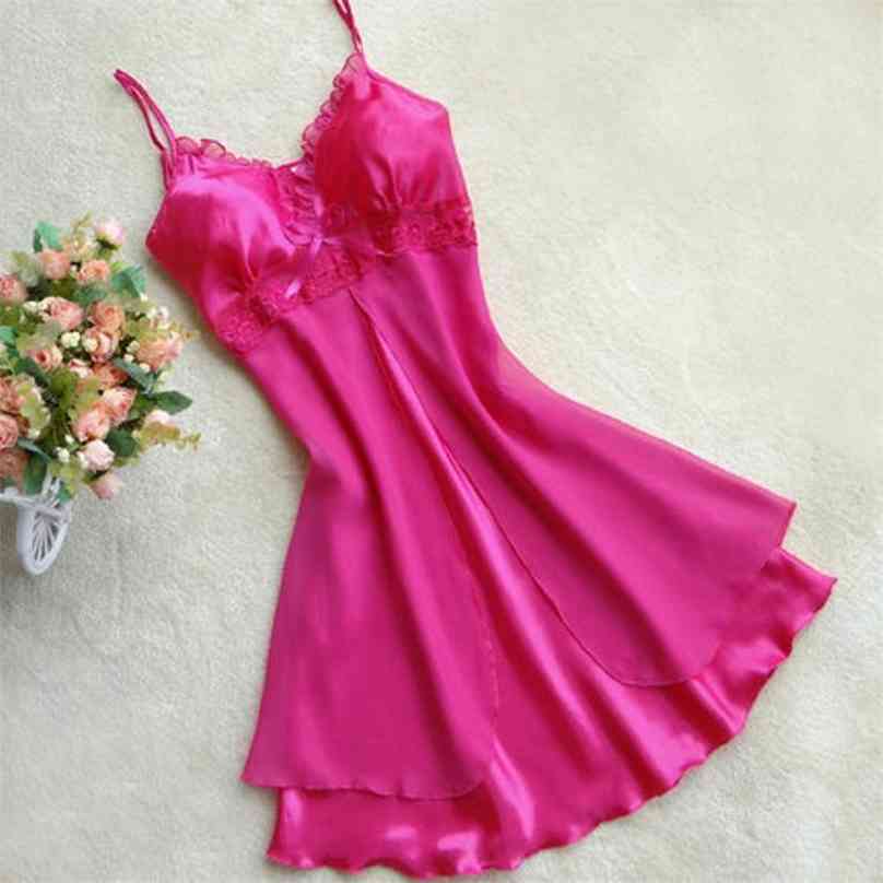 Fashion Sexy Women Lingerie Nightgown Casual Ladies Sleepwear Nightdress Camisola Vestidos Femininos Nightie Clothing 210607, Purple
Fashion Sexy Women Lingerie Nightgown Casual Ladies Sleepwear Nightdress Camisola Vestidos Femininos Nightie Clothing 210607, Purple