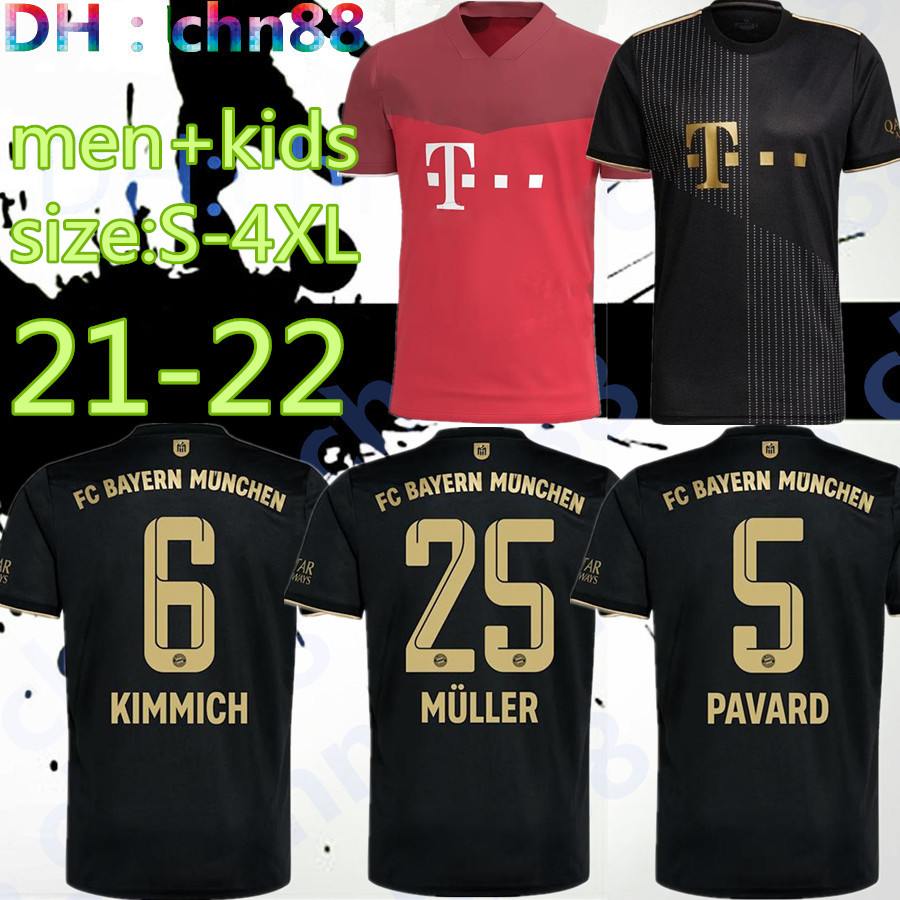 size:S-4XL 21 22 FC Bayern Munich LEWANDOWSKI GORETZKA Away black soccer jersey SANE COMAN MULLER DAVIES 2021 2022 HUMANRACE maillot de football shirt Men + kids kit, Image
size:S-4XL 21 22 FC Bayern Munich LEWANDOWSKI GORETZKA Away black soccer jersey SANE COMAN MULLER DAVIES 2021 2022 HUMANRACE maillot de football shirt Men + kids kit, Image
