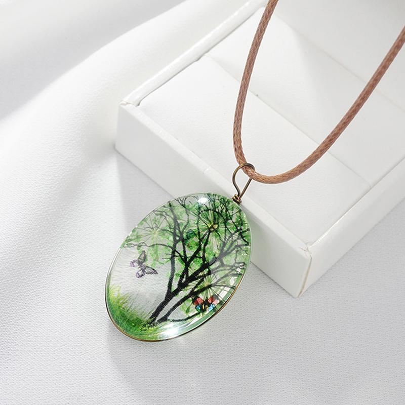 Pendant Necklaces Women Necklace Dandelion Glass Ball Charm Trendy Natural Flower Transparent Lucky WISH, Silver
Pendant Necklaces Women Necklace Dandelion Glass Ball Charm Trendy Natural Flower Transparent Lucky WISH, Silver