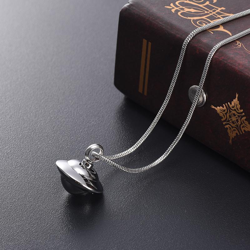 Pendant Necklaces Space Ship Shape Memorial Cremation Jewelry For Ashes Stainless Steel UFO Keepsake Urn Necklace Men Women
Pendant Necklaces Space Ship Shape Memorial Cremation Jewelry For Ashes Stainless Steel UFO Keepsake Urn Necklace Men Women