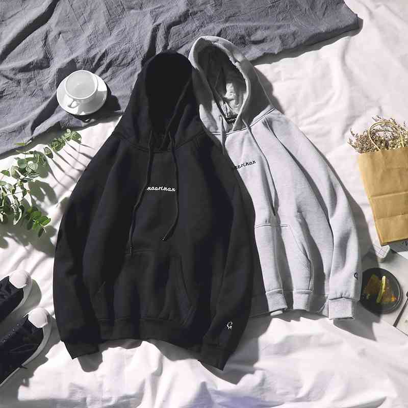 Ins same spring and autumn thin sweater for couples hooded Korean Trend loose Pullover long sleeve coat, Red blue chinese black (thin 6535
Ins same spring and autumn thin sweater for couples hooded Korean Trend loose Pullover long sleeve coat, Red blue chinese black (thin 6535
