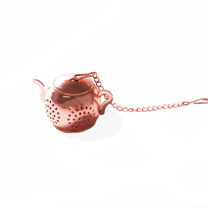Teapot Tea Infuser Cute Stainless Steel 304 Strainer Loose Leaf Infusers Filter Teaware Tool Kitchen Utensils RRD7473 Free shipping
