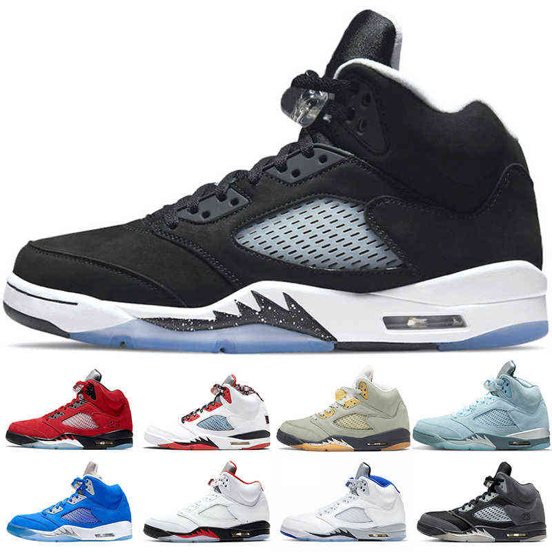 Men Outdoor Shoes Jumpman 5 5s Oreo Raging Bull Racer Blue Jade Horizon Bluebird Stealth 2.0 Anthracite Fire Red Mens Trainers Sneakers, #1 blue bird 40-47
Men Outdoor Shoes Jumpman 5 5s Oreo Raging Bull Racer Blue Jade Horizon Bluebird Stealth 2.0 Anthracite Fire Red Mens Trainers Sneakers, #1 blue bird 40-47