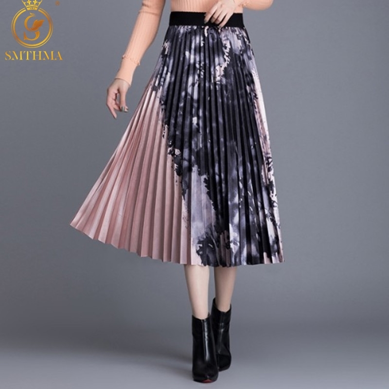 Spring High Waist Long Maxi Skirts For Women Pleated Faldas Mujer Moda Casual Falda Korean Style Skirt Jupe Femme 210520, Photo color
Spring High Waist Long Maxi Skirts For Women Pleated Faldas Mujer Moda Casual Falda Korean Style Skirt Jupe Femme 210520, Photo color