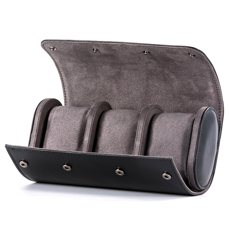 Watch Case Boxes Watch Roll Mechanical Protection Dustproof Leather Bag 1 2 3 Digits Travel Portable