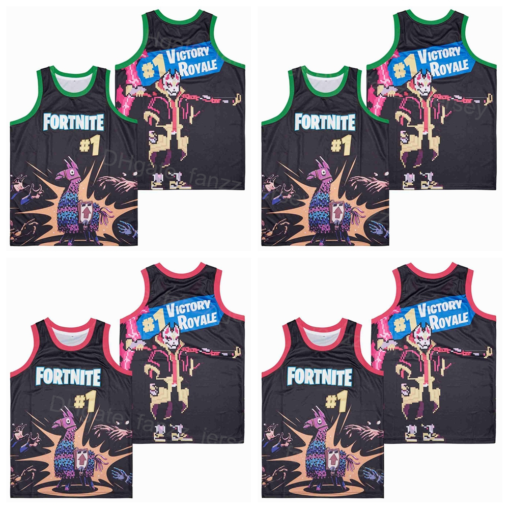 Men Game Gameplay Fortnite 1 Victory Royale Jersey Men Basketball Black Color Embroidery And Sewing For Sport Fans Breathable Pure Cotton Top Quality On Sale Movie, Green
Men Game Gameplay Fortnite 1 Victory Royale Jersey Men Basketball Black Color Embroidery And Sewing For Sport Fans Breathable Pure Cotton Top Quality On Sale Movie, Green