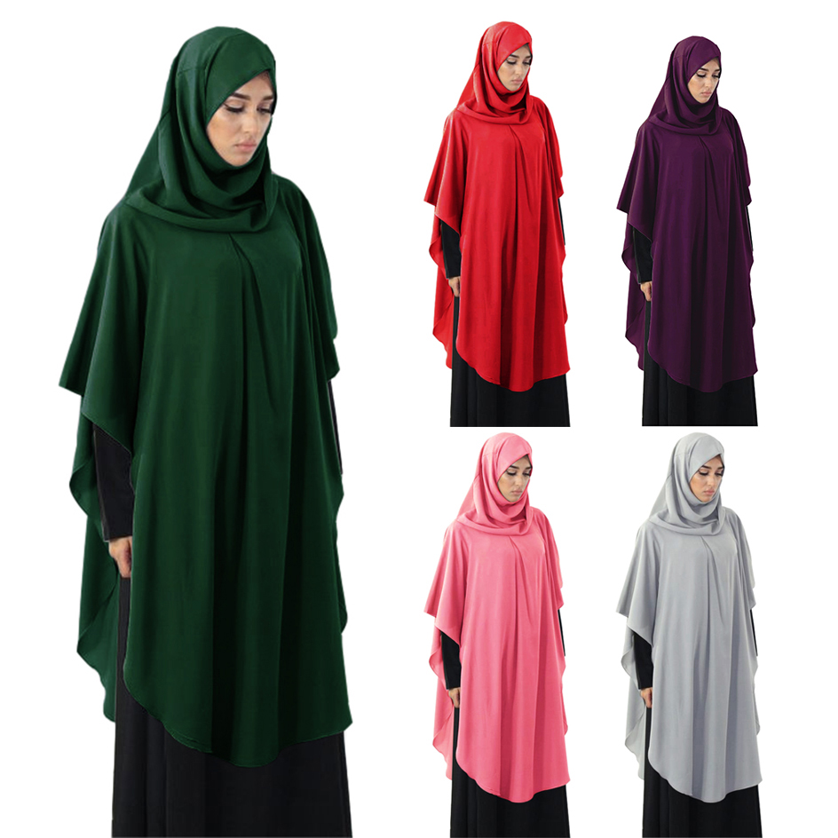 long Khimar Muslim Women paryer garment ramadan Hijab Overhead musulman abaya Dress Niqab Scarf Islam Jilbab Burka Kaftan Namaz
long Khimar Muslim Women paryer garment ramadan Hijab Overhead musulman abaya Dress Niqab Scarf Islam Jilbab Burka Kaftan Namaz