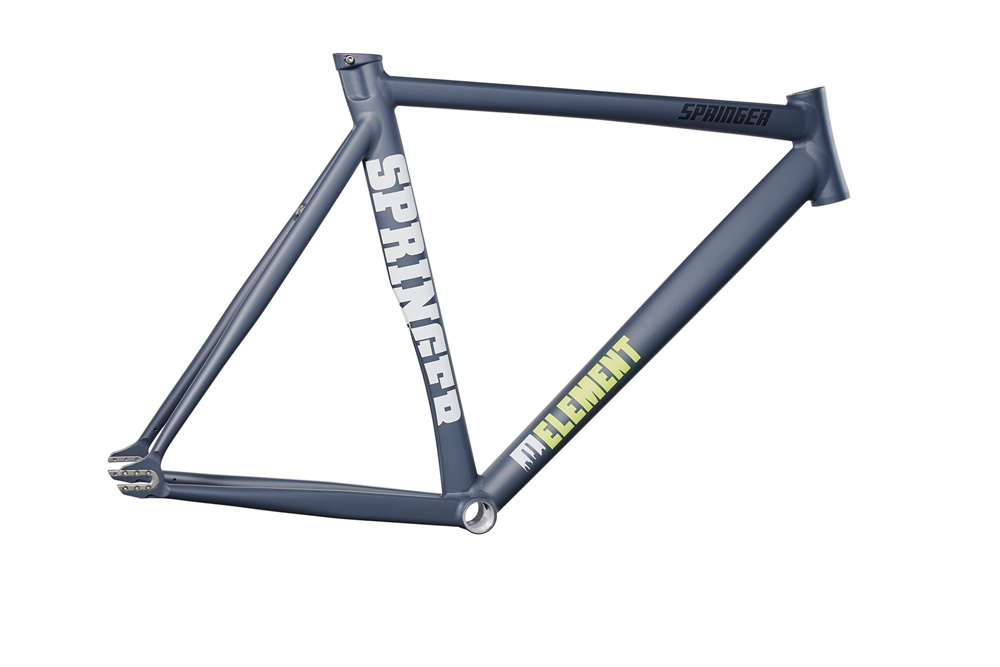 2021 Springer fixed gear Track bike frame Aluminum 7005 TPIPLE-BUTTED Grey Matte
2021 Springer fixed gear Track bike frame Aluminum 7005 TPIPLE-BUTTED Grey Matte