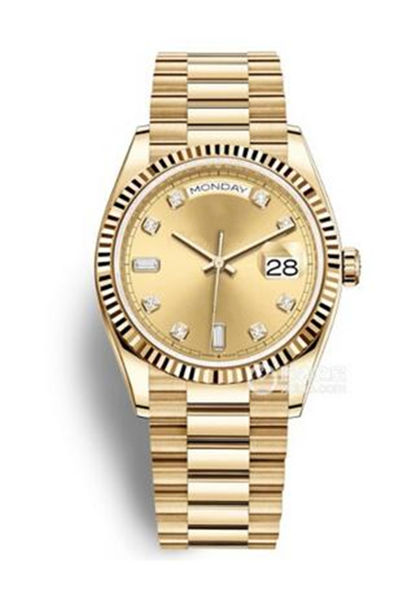 High quality gold 36mm day date fashion mens womens watch waterproof Mechanical automatic sweep Ladies dress Casual watches Stainless steel, Slivery;brown
High quality gold 36mm day date fashion mens womens watch waterproof Mechanical automatic sweep Ladies dress Casual watches Stainless steel, Slivery;brown