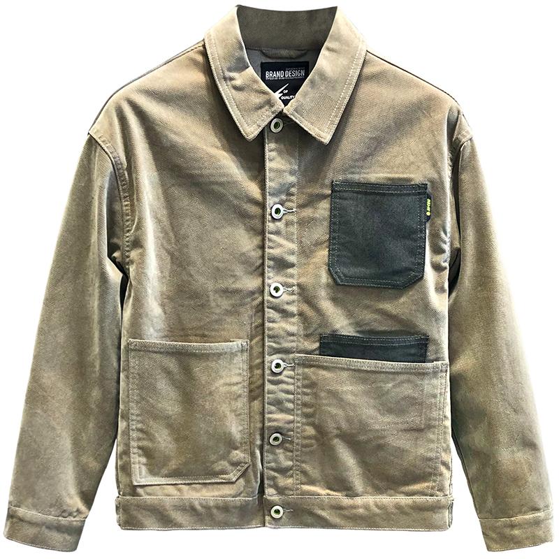 Youthful Vitality Jackets For Men Brand Spring Denim Jacket Chinese Style Casual Chaqueta De Los Hombres BG50JS Men's