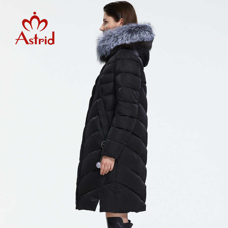 Astrid Winter arrival down jacket women with a fur collar loose clothing outerwear quality women winter coat FR-2160 210819