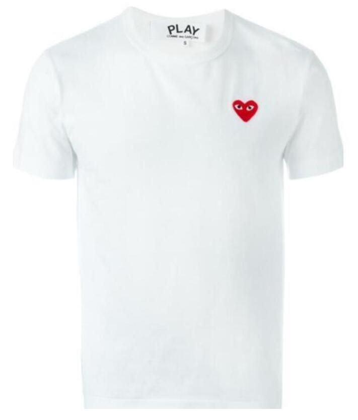CDG PLAY commes mens designer With Heart sport tee Shirts des garcons White Pablo stripe For Summer vetements, White;black
CDG PLAY commes mens designer With Heart sport tee Shirts des garcons White Pablo stripe For Summer vetements, White;black