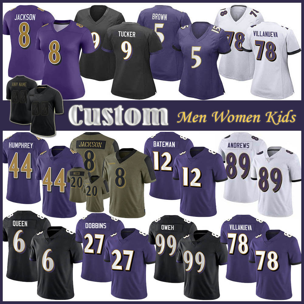 8 Lamar Jackson 9 Justin Tucker Custom Men Women Kids Football Jersey 89 Mark Andrews 12 Rashod Batema 99 Odafe Oweh Patrick Queen Marquise, Black;red
8 Lamar Jackson 9 Justin Tucker Custom Men Women Kids Football Jersey 89 Mark Andrews 12 Rashod Batema 99 Odafe Oweh Patrick Queen Marquise, Black;red