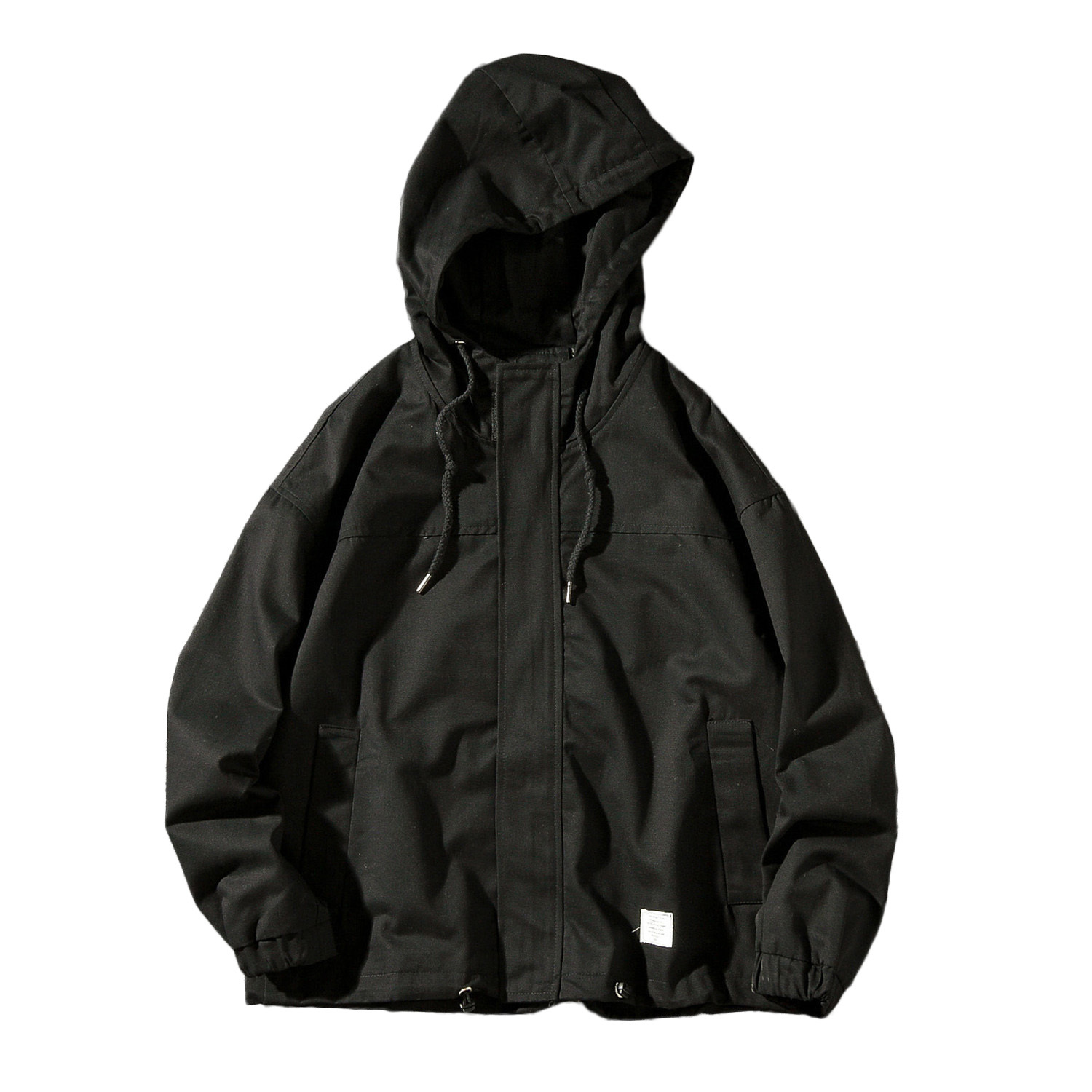 Privathinker Autumn Men's Korean Hooded Jackets Male Loose Baseball Large Size Jacket Men Collage Streetwear Coat S-5Xl 2106