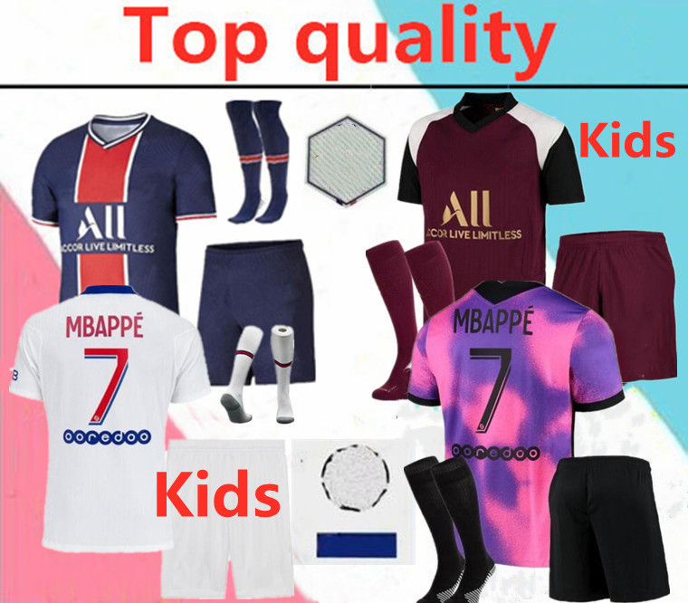2021 Paris jordam VERRATTI kids soccer Jersey full kits 20/21 mbappe CAVANI DI MARIA MAILLOT DE FOOT children football shirt kit+socks, Black
2021 Paris jordam VERRATTI kids soccer Jersey full kits 20/21 mbappe CAVANI DI MARIA MAILLOT DE FOOT children football shirt kit+socks, Black