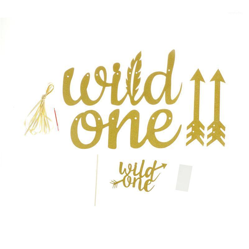 Party Decoration Gold Glitter Wild One Banner First Birthday Baby Shower Decor Girl Boy Kid Paper Bunting Flags
Party Decoration Gold Glitter Wild One Banner First Birthday Baby Shower Decor Girl Boy Kid Paper Bunting Flags