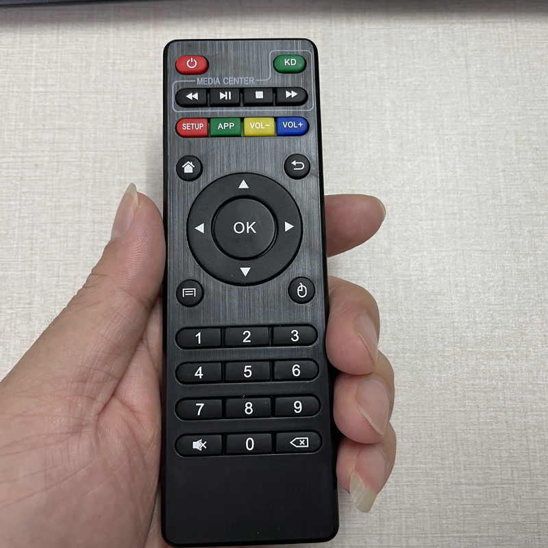 X96Q Android TV Box IR Remote Control - Smart & Original with Main Features: X96Mini/X96Qpro Set Top Box Compatibility, Easy Operation & Wide Application.
X96Q Android TV Box IR Remote Control - Smart & Original with Main Features: X96Mini/X96Qpro Set Top Box Compatibility, Easy Operation & Wide Application.