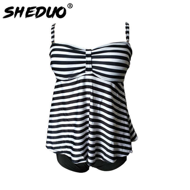 Dots Print Swimwear Brazilian Monokini Skirt Swimsuit Women Bodysuit Plus Size Vintage Retro Bathing Suit bikinis 210611