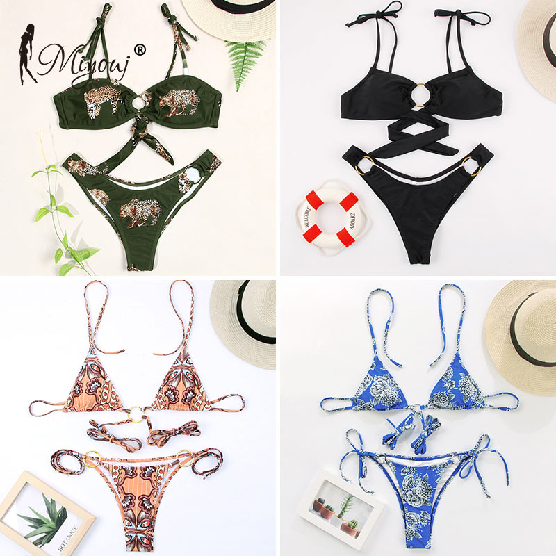 2021miyouj bandeau bikini bandage swimwear women solid swimwear 2021 bathing suits rings bikini set hollow out biquini swimwear, White;black
2021miyouj bandeau bikini bandage swimwear women solid swimwear 2021 bathing suits rings bikini set hollow out biquini swimwear, White;black