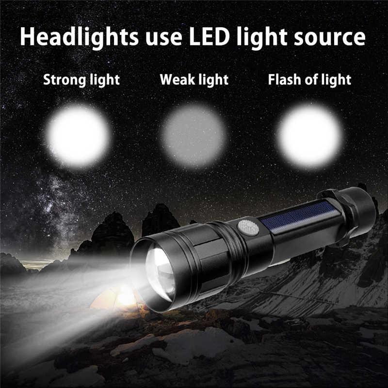 Solar Power Camping Lamp Light USB Rechargeable Torch Bank Convenient Outdoor Travel #4A17 Flashlights Torches
Solar Power Camping Lamp Light USB Rechargeable Torch Bank Convenient Outdoor Travel #4A17 Flashlights Torches