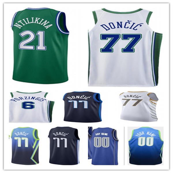 Printed Mavs Luka 77 Doncic Basketball Jersey Tim 11 Hardaway Jr. Jalen 13 Brunson Kristaps 6 Porzingis Dwight 7 Powell Dorian Finney-Smith 75th City Earned Edition, Man white
Printed Mavs Luka 77 Doncic Basketball Jersey Tim 11 Hardaway Jr. Jalen 13 Brunson Kristaps 6 Porzingis Dwight 7 Powell Dorian Finney-Smith 75th City Earned Edition, Man white